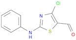 4-chloro-2-(phenylamino)-1,3-thiazole-5-carbaldehyde