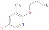 Pyridine, 5-bromo-3-methyl-2-propoxy-