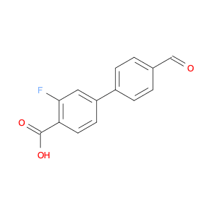 2-Fluoro-4-(4-formylphenyl)benzoic acid