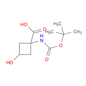 1-([(tert-Butoxy)carbonyl]amino)-3-hydroxycyclobutane-1-carboxylic acid