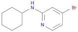 2-Pyridinamine, 4-bromo-N-cyclohexyl-