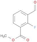 Benzoic acid, 2-fluoro-3-formyl-, methyl ester