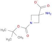 1,​3-​Azetidinedicarboxyli​c acid, 3-​amino-​, 1-​(1,​1-​dimethylethyl) ester