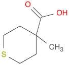 2H-Thiopyran-4-carboxylic acid, tetrahydro-4-methyl-