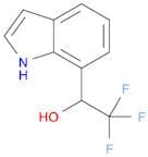 2,2,2-trifluoro-1-(1H-indol-7-yl)ethan-1-ol