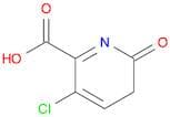 2-Pyridinecarboxylic acid, 3-chloro-5,6-dihydro-6-oxo-