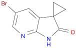 Spiro[cyclopropane-1,3'-[3H]pyrrolo[2,3-b]pyridin]-2'(1'H)-one, 5'-bromo-