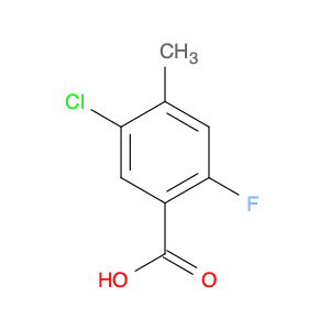 Benzoic acid, 5-chloro-2-fluoro-4-methyl-