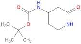 (2-Oxo-piperidin-4-yl)-carbamic acid tert-butyl ester