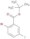 Benzoic acid, 2-bromo-5-fluoro-, 1,1-dimethylethyl ester