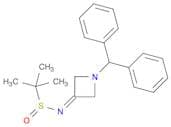 N-(1-Benzhydrylazetidin-3-ylidene)-2-methylpropane-2-sulfinamide
