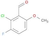 Benzaldehyde, 2-chloro-3-fluoro-6-methoxy-
