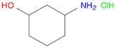 Cyclohexanol, 3-amino-, hydrochloride (1:1)