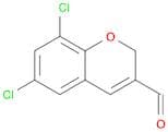 2H-1-Benzopyran-3-carboxaldehyde, 6,8-dichloro-