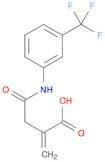 Butanoic acid, 2-methylene-4-oxo-4-[[3-(trifluoromethyl)phenyl]amino]-