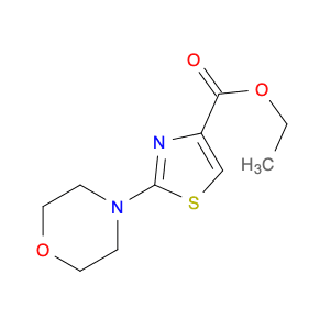 4-Thiazolecarboxylic acid, 2-(4-morpholinyl)-, ethyl ester