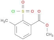 Benzoic acid, 2-(chlorosulfonyl)-3-methyl-, methyl ester