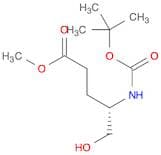 (S)-Methyl 4-((tert-butoxycarbonyl)amino)-5-hydroxypentanoate