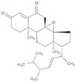 Ergosta-4,22-diene-3,6-dione, 8,14-epoxy-, (14β,22E)-