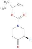 1-Piperidinecarboxylic acid, 3-fluoro-4-oxo-, 1,1-dimethylethyl ester, (3R)-
