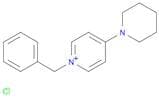 Pyridinium, 1-(phenylmethyl)-4-(1-piperidinyl)-, chloride (1:1)
