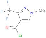 1-Methyl-3-(trifluoromethyl)-1H-pyrazole-4-carbonyl chloride
