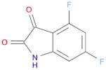 1H-Indole-2,3-dione, 4,6-difluoro-