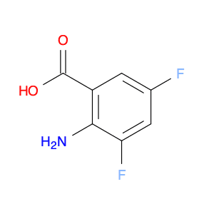 Benzoic acid, 2-amino-3,5-difluoro-
