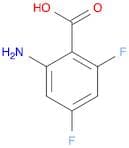 Benzoic acid, 2-amino-4,6-difluoro-