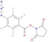 Benzoic acid, 4-azido-2,3,5,6-tetrafluoro-, 2,5-dioxo-1-pyrrolidinyl ester