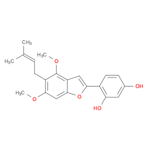 1,3-Benzenediol, 4-[4,6-dimethoxy-5-(3-methyl-2-buten-1-yl)-2-benzofuranyl]-