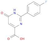 2-(4-Fluorophenyl)-6-oxo-1,6-dihydropyrimidine-4-carboxylic acid