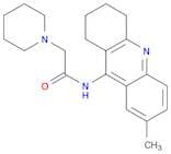 1-Piperidineacetamide, N-(1,2,3,4-tetrahydro-7-methyl-9-acridinyl)-