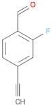 Benzaldehyde, 4-ethynyl-2-fluoro-