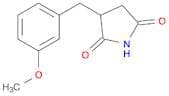2,5-Pyrrolidinedione, 3-[(3-methoxyphenyl)methyl]-