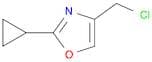 4-(Chloromethyl)-2-cyclopropyloxazole