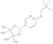 Pyridine, 5-(4,4,5,5-tetramethyl-1,3,2-dioxaborolan-2-yl)-2-(2,2,2-trifluoroethoxy)-