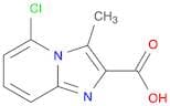 Imidazo[1,2-a]pyridine-2-carboxylic acid, 5-chloro-3-methyl-