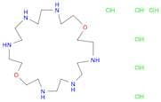 1,13-Dioxa-4,7,10,16,19,22-Hexaaza-cyclotetracosane 6 Hydrochloric Acid Salt
