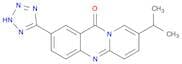 11H-Pyrido[2,1-b]quinazolin-11-one, 8-(1-methylethyl)-2-(2H-tetrazol-5-yl)-