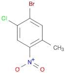 Benzene, 1-bromo-2-chloro-5-methyl-4-nitro-
