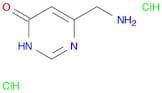 6-(Aminomethyl)-1H-pyrimidin-4-one dihydrochloride