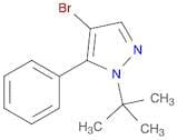 4-broMo-1-tert-butyl-5-phenyl-1H-pyrazole