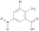 3-Bromo-2-methyl-5-nitrobenzoic acid