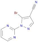 5-Bromo-1-(pyrimidin-2-yl)-1H-pyrazole-4-carbonitrile
