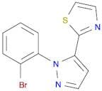 2-(1-(2-Bromophenyl)-1H-pyrazol-5-yl)thiazole
