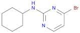 (4-Bromopyrimidin-2-yl)cyclohexylamine