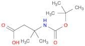 Butanoic acid, 3-[[(1,1-dimethylethoxy)carbonyl]amino]-3-methyl-