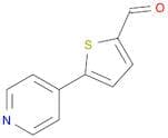 5-(pyridin-4-yl)thiophene-2-carbaldehyde