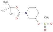 1-Piperidinecarboxylic acid, 3-[(methylsulfonyl)oxy]-, 1,1-dimethylethyl ester